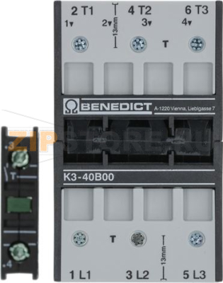 КОНТАКТОР B&amp;J K3-40B00 230В RATIONAL 40.03.686S 