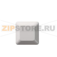 Накладка глухая 85 мм, однопостовая, белая ABB 574.16