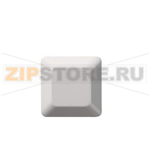 Накладка глухая 85 мм, однопостовая, белая ABB 574.16 