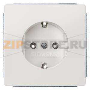 DELTA STYLE ТИТАНОВО-БЕЛЫЙ РОЗЕТКА SCHUKO 10A DC/16А AC250В ЭЛ.-МЕХАНИЧ. ЧАСТЬ БЕЗ ЛАПОК Siemens 5UB1853-0KK 
