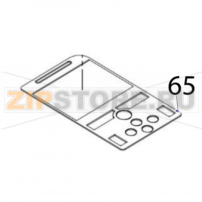 Cont frame sheet Sato CL6NX Plus Cont frame sheet Sato CL6NX PlusЗапчасть на деталировке под номером: 65Название запчасти на английском языке: Cont frame sheet Sato CL6NX Plus.