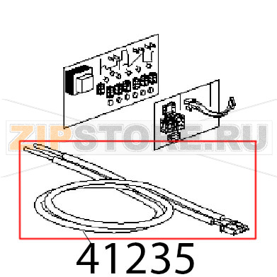 Sonda termostato Angelo Po KD130EAT Sonda termostato Angelo Po KD130EATЗапчасть на деталировке под номером: 41235