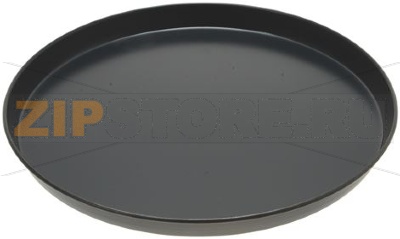 ЛОТОК ДЛЯ ВЫПЕЧКИ ИЗ ЛИСТА ВОРОНЁНОЙ СТАЛИ Ø 32X2.5 СМ 