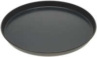 ЛОТОК ДЛЯ ВЫПЕЧКИ ИЗ ЛИСТА ВОРОНЁНОЙ СТАЛИ Ø 32X2.5 СМ