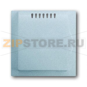 Накладка для усилителя мощности светорегулятора, серебристый металлик ABB 2CKA006599A2919 