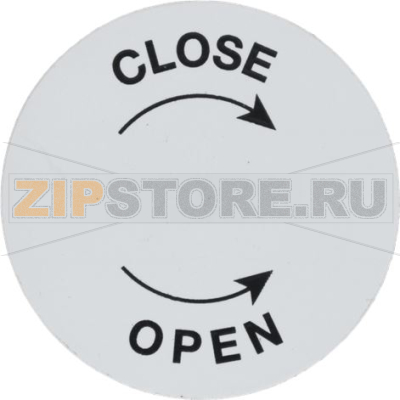 ETICHETTA CLOSE/OPEN BC18 