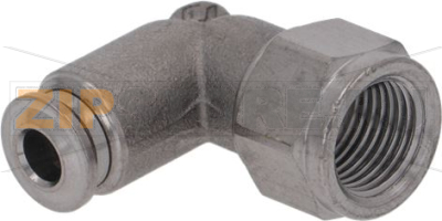 AUT ELBOW SWIVEL RACORD G1/8F T4 FKM 