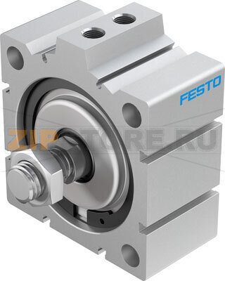 Пневмоцилиндр короткоходовой Festo ADVC-100-10-A-P 