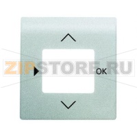 Накладка для таймера, серебристый металлик ABB 2CKA006430A0342