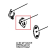 Ct Bt left door spring latch Unox XB 893