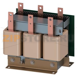 SINAMICS DU/DT Компактный фильтр (интегрированный в шкаф) с ограничением перенапряжений для Силового Модуля /Моторного модуля 660-690V 3AC 75/90kW SINAMICS S: 500-690V 3AC 75/90kW max. cable length 100/150 m Siemens 6SL3000-2DG31-0EA0 