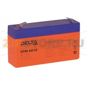 Delta DTM 6012 Свинцово-кислотный аккумулятор Delta DTM 6012 (характеристики): Напряжение - 6 В; Емкость - 1,2 Ач; Габариты: 97 мм x 24 мм x 58 мм, Вес: 0,31 кгТехнология аккумулятора: AGM VRLA Battery