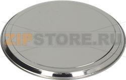 PLATE COVER BLACK ø155mm 