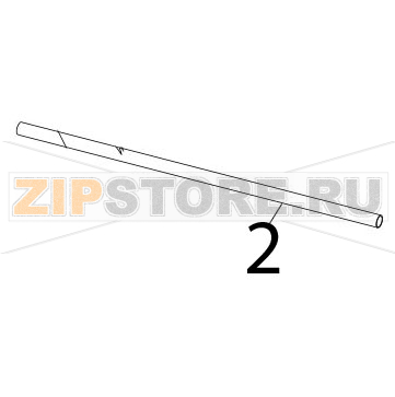 Door handle Zanolli Synthesis 12/80 VE Door handle Zanolli Synthesis 12/80 VEЗапчасть на деталировке под номером: 2