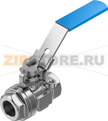 Кран шаровой Festo VZBE-1/2-T-63-D-2-M-V15V15 
