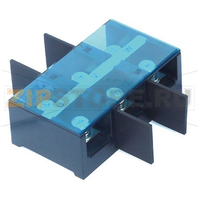 Клемма открытая, сильноточная, черная CHIKU RTC 150-3P 