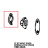 Ct Bt right door spring latch cover Unox XV 593