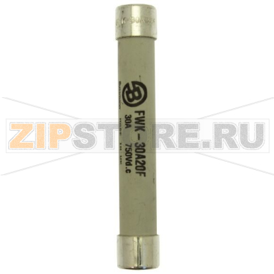 Предохранитель, 30 A, AC 750 В, DC 750 В, 50 кА, 20x127 мм, aR, IEC Eaton 30AMP 750V TRACTION FUS 