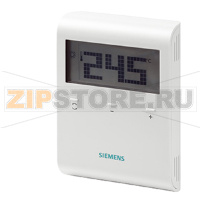 RDD100.1RF - Беспроводной комнатный  термостат с LCD дисплеем Siemens RDD100.1RF