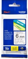 Самоклеящаяся непрерывная ламинированная лента Brother черн/прозр (шир. 6 мм)