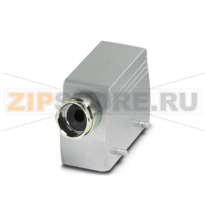 Корпус с кабельным сальником Phoenix Contact HC-HV 6-TFQ-65/M1PG21S крепление производится двумя защелками, высота 65 мм, с резьбовым соединением, 1x Pg21, боковое подключение кабеля.Минимальный заказ: 10 шт.Упаковка: 10 шт.