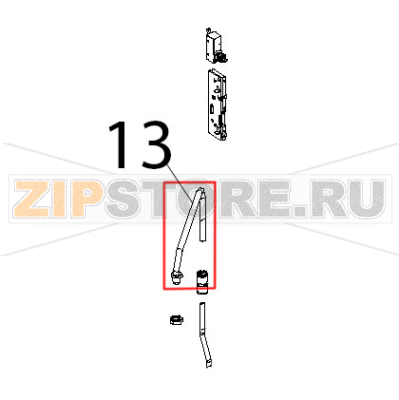 Tubo esterno umidita and raccordo inox saldato L.M. Unox XF 188 Tubo esterno umidita and raccordo inox saldato L.M. Unox XF 188Запчасть на деталировке под номером: 13
