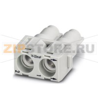 Модуль HEAVYCON для гнездовых контактных вставок Phoenix Contact HC-M-02-HS-70/16-MOD-BU