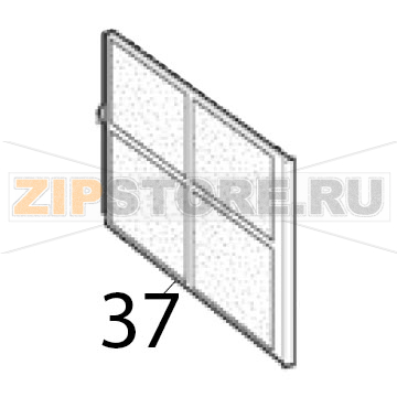 Air filter Scotsman AF 124 Air filter Scotsman AF 124Запчасть на деталировке под номером: 37