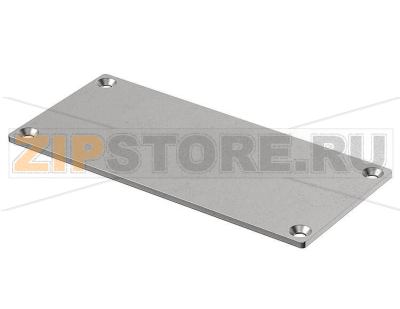 Крышка, 2 mm, алюминий, прозрачно анодированный Bopla F 1048 D 