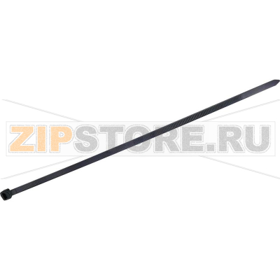 Стяжки кабельные 200 мм, черные, 100 шт TRU Components 1578032 