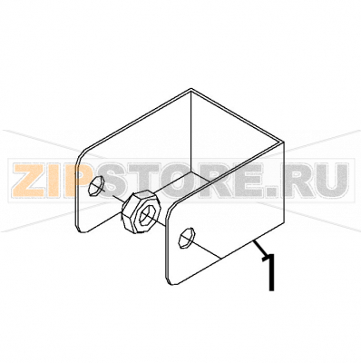 Aileron fastening Fagor FI-48 Aileron fastening Fagor FI-48Запчасть на деталировке под номером: 1Название запчасти Fagor на английском языке: Aileron fastening FI-48.