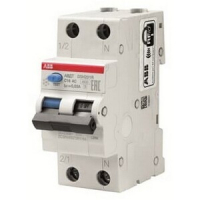 Выключатель дифференциального тока, автоматический, DSH201R C25 AC30 ABB 2CSR245072R1254