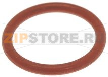 УПЛОТНИТЕЛЬНОЕ КОЛЬЦО 02056 ИЗ КРАСНОГО СИЛИКОНА 