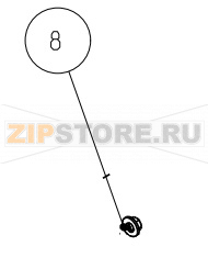 Rosetta 4x9 Zn UNI 6592 Imesa ES 10            Rosetta 4x9 Zn UNI 6592 Imesa ES 10Запчасть на сборочном чертеже под номером: 8Название запчасти на итальянском языке: Rosetta 4x9 Zn UNI 6592 Imesa ES 10