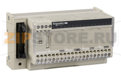 Модуль ввода/вывода с клемнным блоком 24 В, 16 каналов Schneider Electric ABE7H16R31 