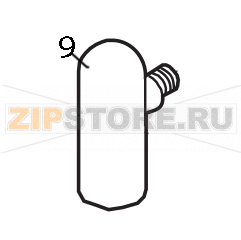 Trappola aria Elettrobar E51 Trappola aria Elettrobar E51Запчасть на деталировке под номером: 9