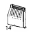 Lower front cover, removable Zebra TLP-2746e