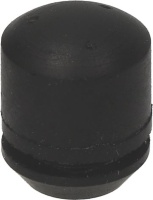 DOOR GLASS-STOP RUBBER PIECE ø 13 mm