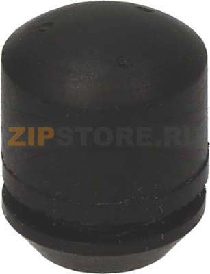 DOOR GLASS-STOP RUBBER PIECE ø 13 mm 
