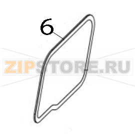 Media window TSC ML240P Media window TSC ML240PЗапчасть на деталировке под номером: 6