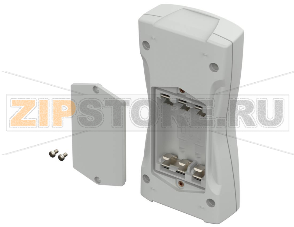 Корпус ручной с отсеком для 3 батареек типа АА, 159.4x77.9x33.5 мм, IP 40 Bopla BS 601 F-7035 