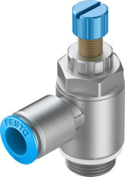 Дроссель с обратным клапаном Festo GRLA-1/2-QS-12-RS-D