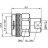 Разъем N, штекер FME, 1 шт Telegärtner J01027A0013 - Разъем N, штекер FME, 1 шт Telegärtner J01027A0013
