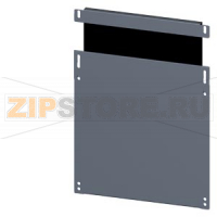 SIVACON, base, with cable entry, IPXX, T: 600 mm, W: 400 mm, zinc-plated Siemens 8MF1046-2UB32-0