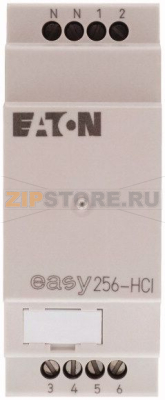 Модуль ввода с кабелем длиной до 100 м, 6-канальный для 115/230VAC Eaton EASY256-HCI 