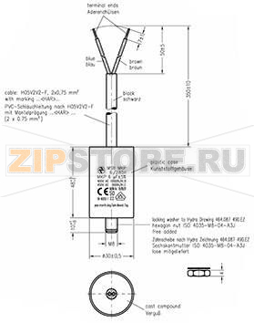 Конденсатор пусковой 6 мкФ, 450 В/AC, 5 %, 30x48 мм Hydra MKP_285_MSB 6uF 