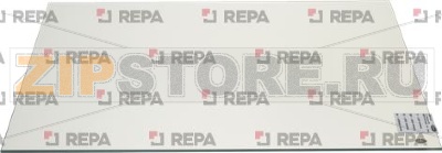 INTERNAL GLASS OVEN DOOR 633x432 mm 