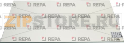 INTERNAL GLASS OVEN DOOR 633x432 mm 