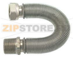 PIPE ø 3/4MF LENGTH 200÷410 mm 