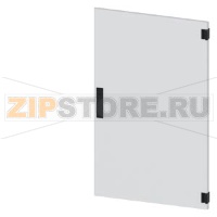 SIVACON, compartment door, right, IP40, H: 1000 mm, W: 600 mm, RAL 7035, Protection class 1 Siemens 8MF1060-2UT34-0BA2